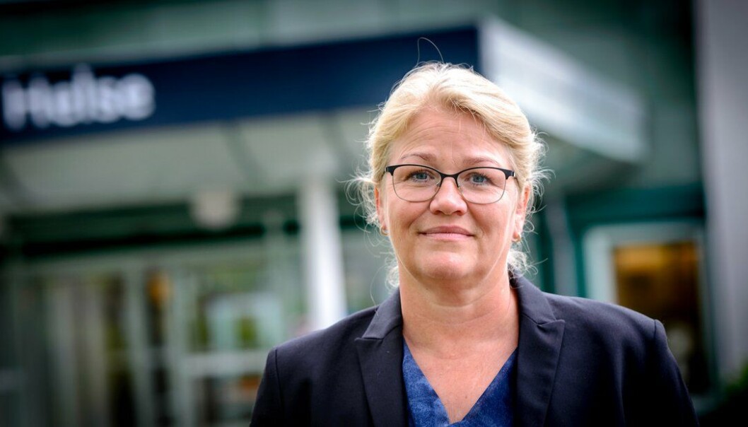 - Beslutningsforum sa mandag ja til å innføre legemidlet Tukysa til HER2-positiv brystkreft, forteller Inger Cathrine Bryne som er leder i Beslutningsforum og administrerende direktør i Helse Vest RHF. - Beslutningsforum sa mandag ja til å innføre legemidlet Tukysa til HER2-positiv brystkreft, forteller Inger Cathrine Bryne som er leder i Beslutningsforum og administrerende direktør i Helse Vest RHF.