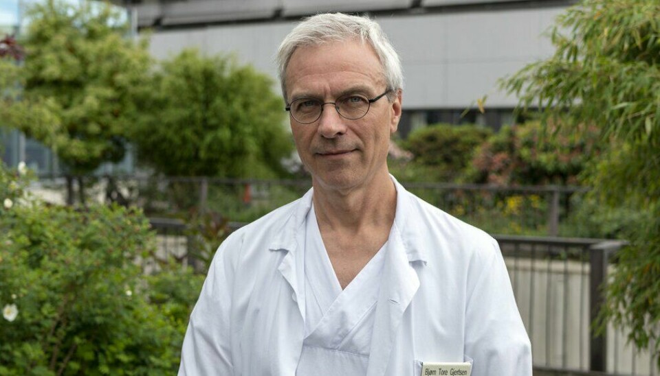 Bjørn Tore Gjertsen (54) tildeles Kong Olav Vs kreftforskningspris.  Gjertsen er professor i hematologi, overlege ved Haukeland universitetssjukehus og forskningsdirektør i Helse Bergen.
