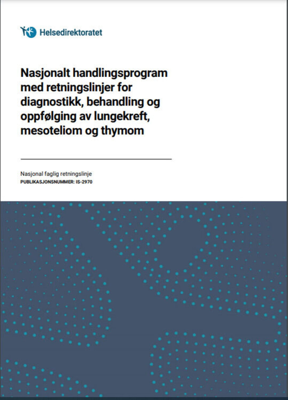 Nasjonalt handlingsprogram for lungekreft anbefaler at lungekreftpasienter med venøs blodpropp bør behandles med DOAK-en apixaban fremfor lavmolekylært heparin injeksjon.