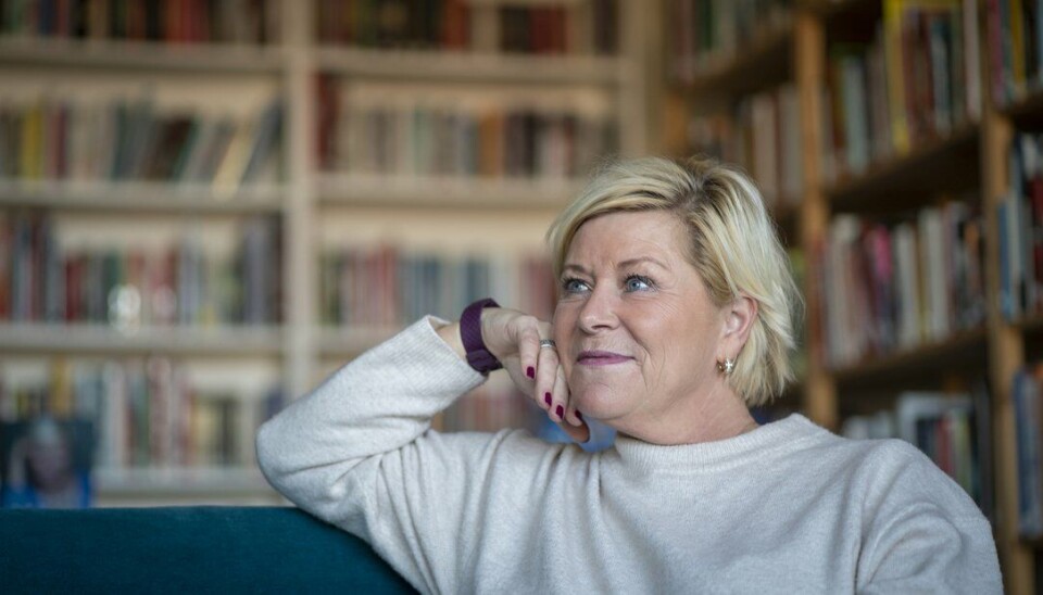Siv Jensen er nytt styremedlem i PatientSky, som har utviklet et elektronisk journalsystem.