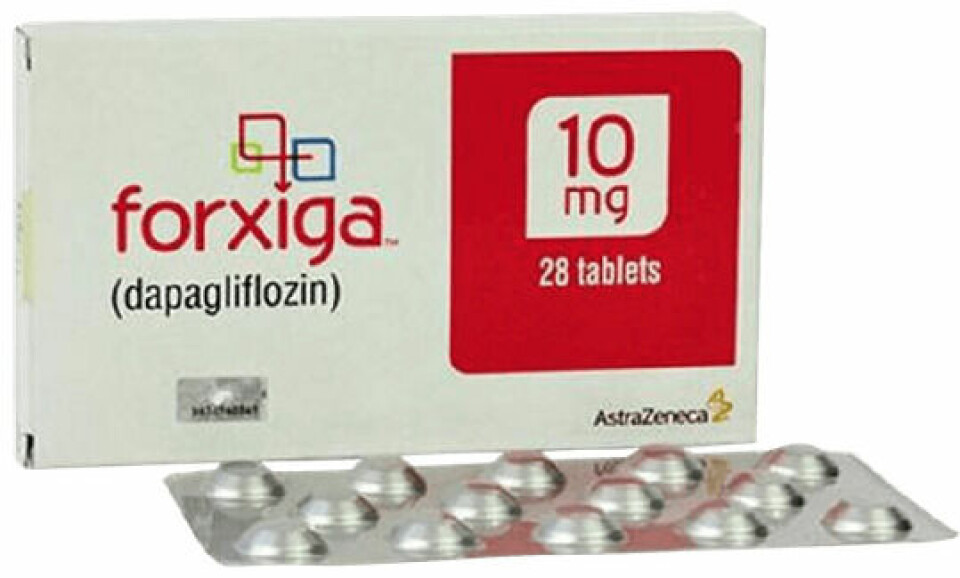 AstraZeneca's diabetesmedisin Forxiga er på fast track for å behandle hjertesvikt.