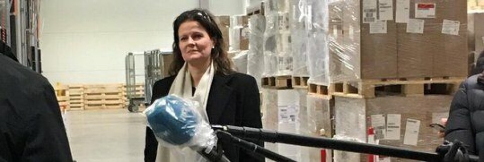 Administrerende direktør i Helse Sør-Øst RHF, Cathrine M. Lofthus, sier at det ikke vil være aktuelt for Ahus å gå ytterligere opp i beredskapen før kapasiteten ved andre helseforetak og sykehus er benyttet (arkivfoto)
