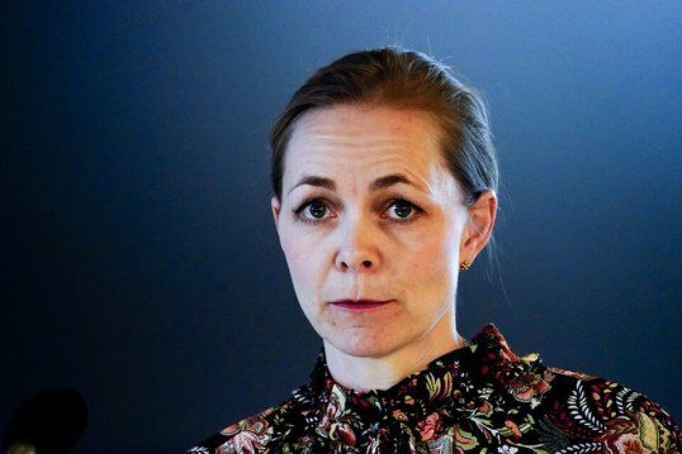 Overlege Sara Watle i FHI sier at de vil vurdere bruken av AstraZeneca-vaksinen i løpet av kort tid.
Foto: NTB