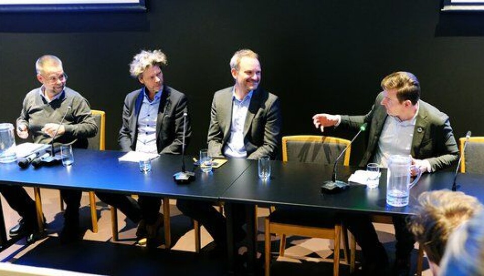 Fra venstre: Harald Sundt-Olsen, Sveinung Tornaas, Karl Vestli og Petter Risøe.