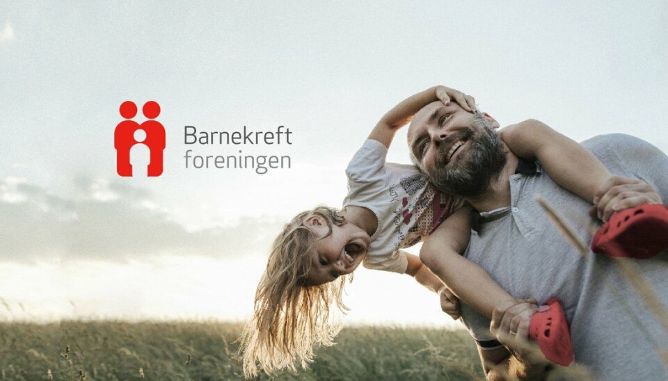 Står klar med pengesekken: Barnekreftforeningen deler ut 19 millioner kroner til forskning på barnekreft på Den internasjonale barnekreftdagen 15. februar.