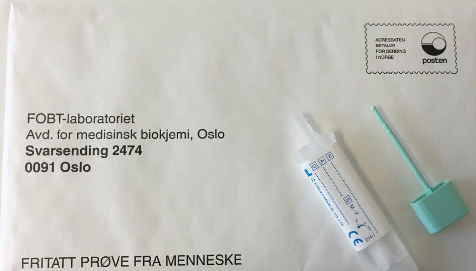 En liten test kan gi store svar: Alle 55 åringer skal i løpet av fire år inviteres til å sende inn avføringsprøver i det nye nasjonale Tarmscreeningprogrammet.