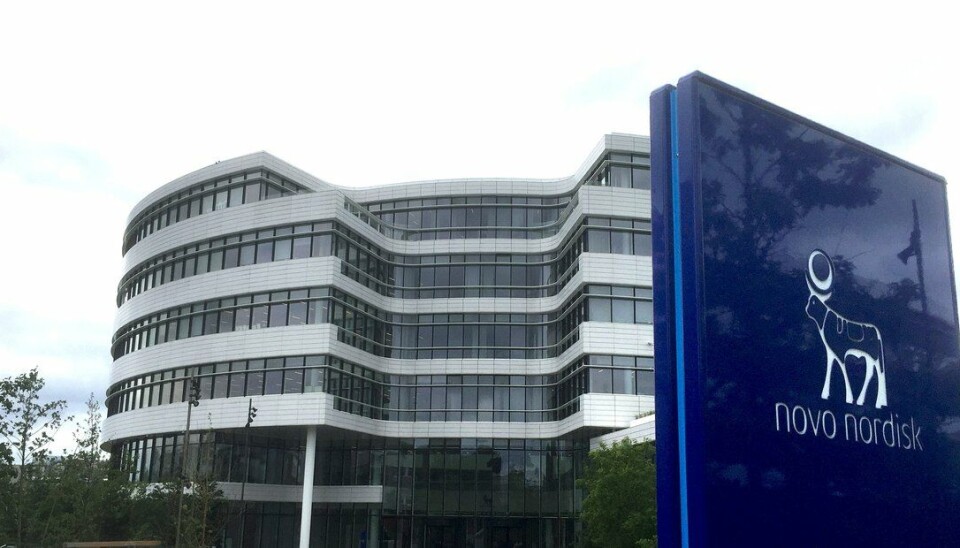 Sykelig overvekt også kalt fedme, er et viktig strategisk satsningsområde for Novo Nordisk. Nå anbefaler CHMP at Saxenda får en indikasjonsutvidelse slik at det også kan brukes av barn og unge mellom 12 til 17 år som har utviklet fedme. Bildet viser Novo Nordisk sitt hovedkontor utenfor København.