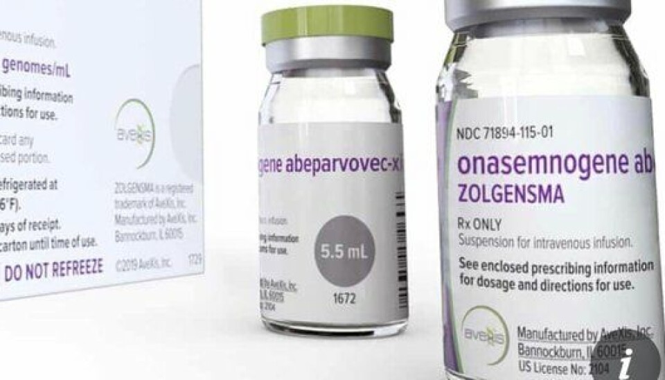 Genterapien Zolgensma er en engangsbehandling av barn med Spinal muskelatrofi, men er foreløpig ikke innført i Norge. Listeprisen er om lag 20 millioner kroner per pasient. Fagmiljøet mener at legemidlet har best effekt dersom det blir gitt tidlig - før kliniske symptomer på SMA oppstår, noe som forutsetter nyfødtscreening.