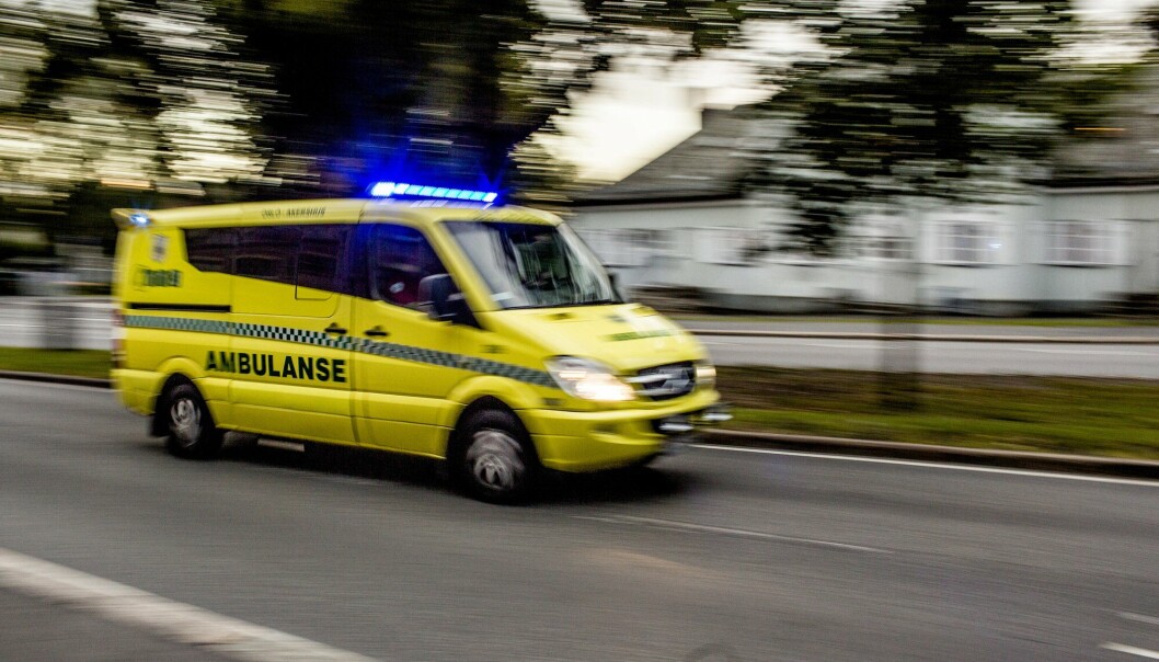 En ambulanse ved Ullevål universitetssykehus i Oslo. Statsforvalteren i Oslo og Viken synes AMK Oslo ikke er gode nok på publikumshenvendelser. En ambulanse ved Ullevål universitetssykehus i Oslo. Statsforvalteren i Oslo og Viken synes AMK Oslo ikke er gode nok på publikumshenvendelser.