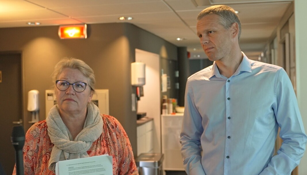 Inger Cathrine Bryne er administrerende direktør i Helse Vest og leder for Beslutningsforum. Bjørn Egil Vikse er ny fagdirektør i Helse Vest og Beslutningsforums fremste fagrådgiver. I dag deltok han på sitt første møte i Beslutningsforum. Inger Cathrine Bryne er administrerende direktør i Helse Vest og leder for Beslutningsforum. Bjørn Egil Vikse er ny fagdirektør i Helse Vest og Beslutningsforums fremste fagrådgiver. I dag deltok han på sitt første møte i Beslutningsforum.