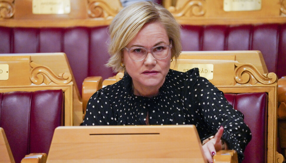 SIER NEI:– Jeg mener loven om rituell omskjæring av gutter innebærer en riktig avveining av de ulike hensynene, skriver helse- og omsorgsminister Ingvild Kjerkol (Ap) i et brev til Redd Barna. Foto: Terje Bendiksby / NTB