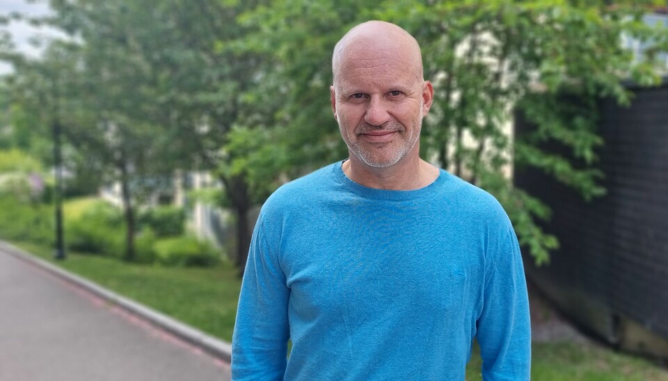 FORNØYD: Tarje Bergdahl er medisinsk direktør i Novartis Norge