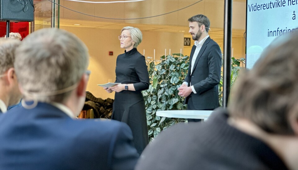 Fredag presenterte næringsminister Jan Christian Vestre (Ap) og helse- og omsorgsminister Ingvild Kjerkol (Ap) 15 tiltak for å øke helsenæringens eksport.