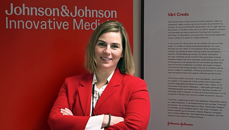 - Vi bytter navn fordi det tillater oss å sette enda større fokus på innovasjon, sier Anne Sveeaass, daglig leder for J&J Innovative Medicine