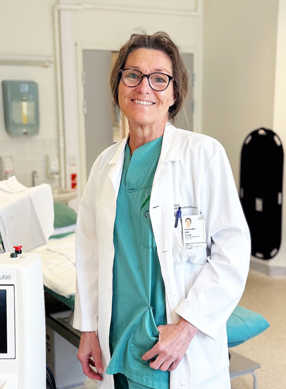 STORT ANSVAR: Gunn Fallås Dahl jobber med gynekologisk kreftkirurgi og såkalt fertilitetesbevarende kirurgi ved livmorhalskreft.