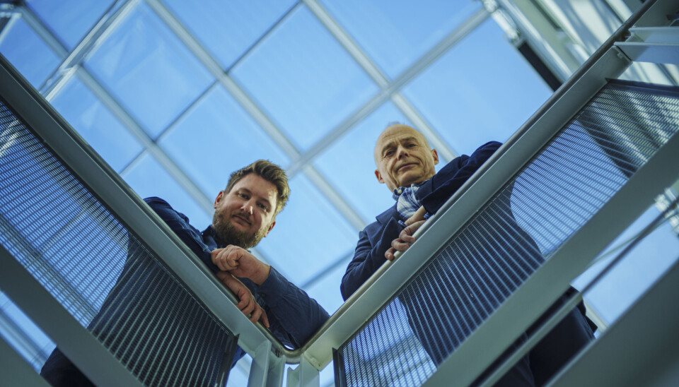 Redaktør Hans Anderssen og journalist Lars Brock Nilsen er klar med en ny episode av HealthTalk-podcasten