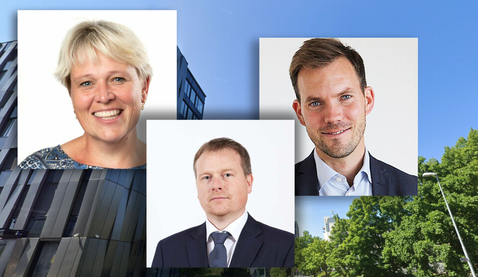 Fra venstre: Kristin Svanquist, Ole Henrik Krat Bjørkholt og Trygve Ottersen er tre navn som skiller seg ut i søkerbunken til stillingen som ny DMP-direktør.