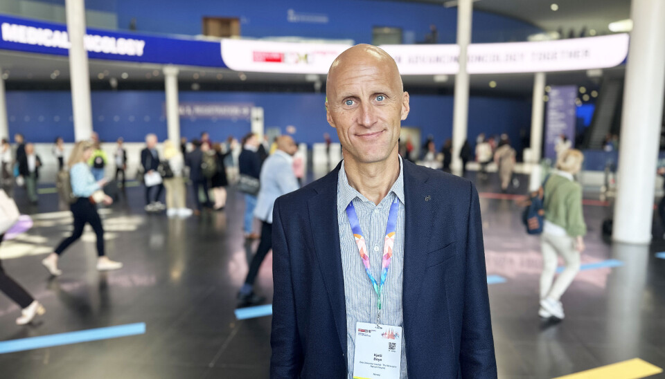 SARKOM_FOKUS: OUS-overlege Kjetil Boye er på ESMO i Barcelona, både for å presentere egen forskning og oppsummere siste nytt på sarkom-feltet.