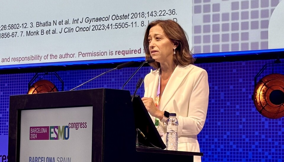 Professor Domenica Lorusso presenterte KEYNOTE-A18-studien