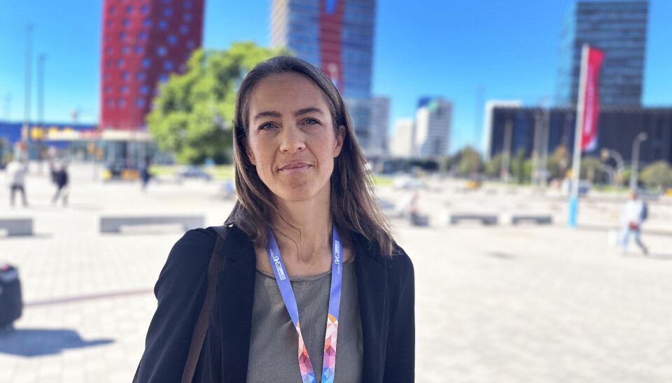 FORDEL OG ULEMPE: – Jeg har en lav terskel for å starte med den mest effektive behandlingen, sier overlege Vilde Drageset Haakensen, men peker på utfordringer med bivirkninger for den nye . Her avbildet på ESMO-kongressen i Barcelona i 2024.