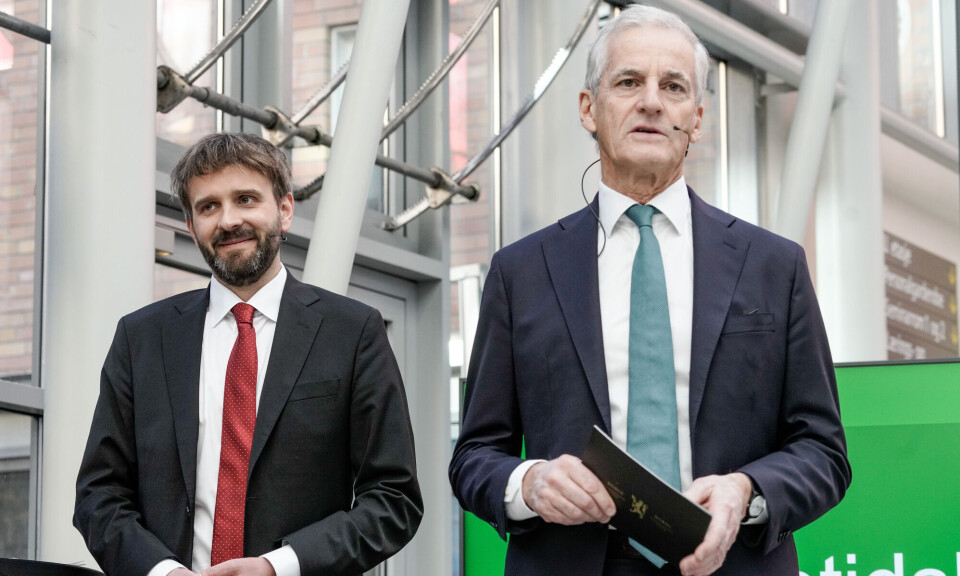 Statsminister Jonas Gahr Støre og helse- og omsorgsminister Jan Christian Vestre møtte pressen på Rikshospitalet onsdag.