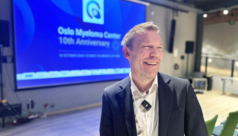 FORNØYD: – Dette er kanskje den beste andrelinjebehandlingen som finnes i dag, uttalte Fredrik Schjesvold, leder for Oslo myelomatosesenter, til HealthTalk da Blenrep-resultatene ble presentert i november i fjor.