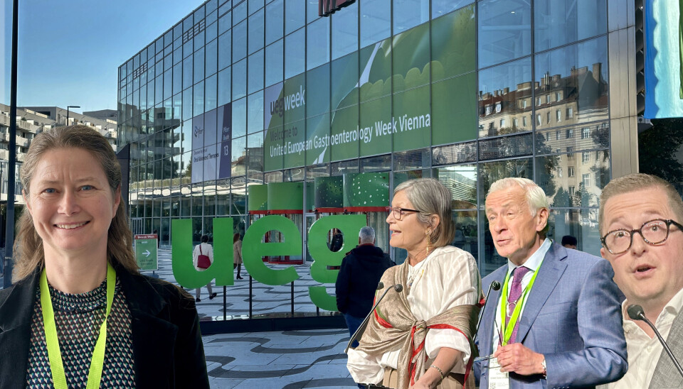 Crohns-eksperter: Under UEG Week i Wien diskuterte legene Vendel Kristensen (Norge), Iris Dotan (Israel), Jean-Frédéric Colombel (USA) og Bram Verstockt (Belgia) viktigheten av tidlig og aggressiv behandling av Crohns sykdom. De delte innsikt om hvordan avanserte legemidler og nye behandlingsstrategier kan forbedre sykdomskontroll, redusere risikoen for komplikasjoner og gi pasienter en bedre livskvalitet.