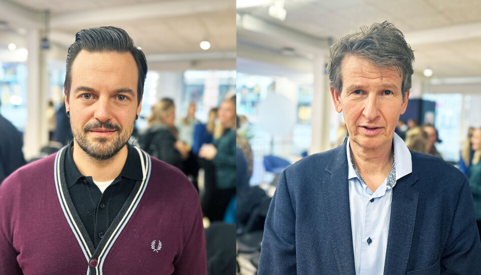 ROSER EGEN INNSATS: DMP, her ved områdedirektør Einar Andreassen (t.v), og Nye metoder, her ved Beslutningsforum-leder Terje Rootwelt, sier at myndighetstiltak har medført kortere sakbehandlingstid på legemidler.
