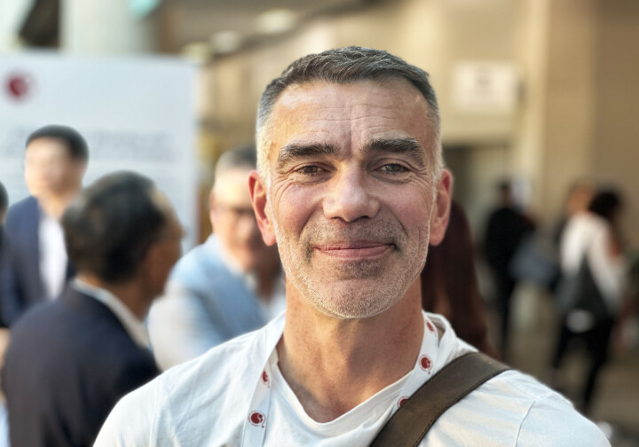 LANG REISE: Martin Maisenhölder, overlege ved Universitetssykehuset i Nord-Norge, har reist hele veien fra Tromsø for å delta på ASH-kongressen i San Diego.