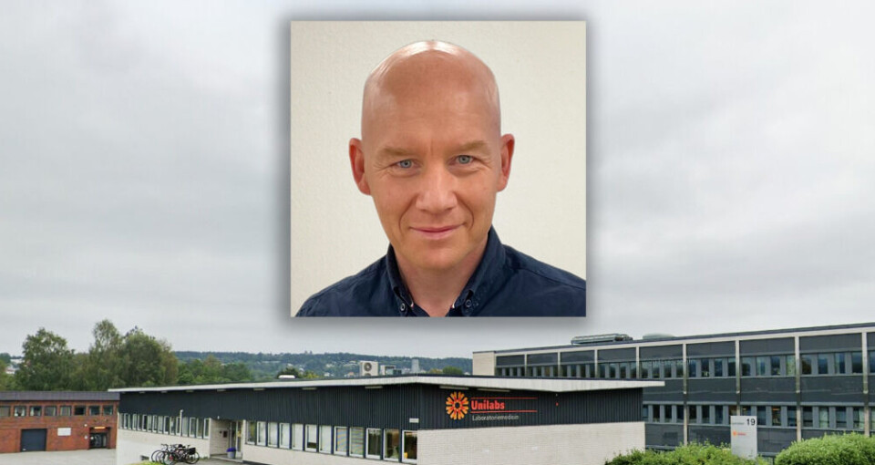 SJOKKERT: Kjetil Kollstad, daglig leder i Unilabs Norge, frykter for selskapets avdeling for laboratoriemedisin dersom de ikke får snudd avgjørelsen om å gi 100 prosent av Helse Sør-Øst-anbudet til Fürst.