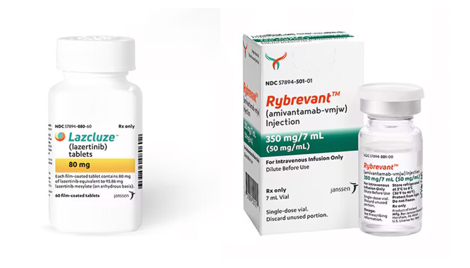 Ny standard: Johnson & Johnson hevder at kombinasjonen av kreftlegemidlene Rybrevant og Lazcluze forlenger overlevelsen med minst ett år sammenlignet med Tagrisso