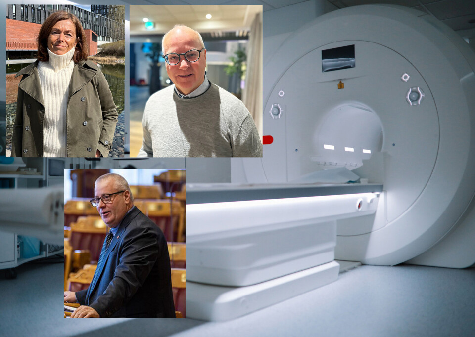 Lungekreftlege Odd Terje Brustugun, leder i Lungekreftforeningen Kari Grønås og helsepolitisk talsperson i Fremskrittspartiet, Bård Hoksrud etterlyser en konkret tidsplan for oppstart av lungekreftsceening.