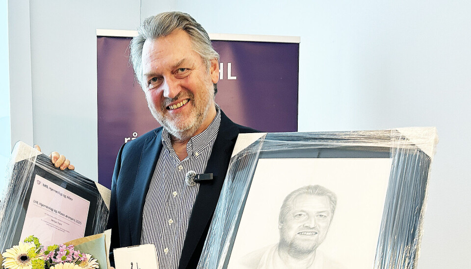 PRISVINNER: – Jeg er svært takknemlig for en slik anerkjennelse, sier overlege og professor Arnljot Tveit.