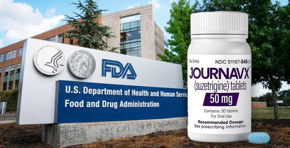 FDA har godkjent Journavx. Legemidlet er dyrt, men i motsetning til opioidbaserte smertestillende, er det ikke vanedannende.