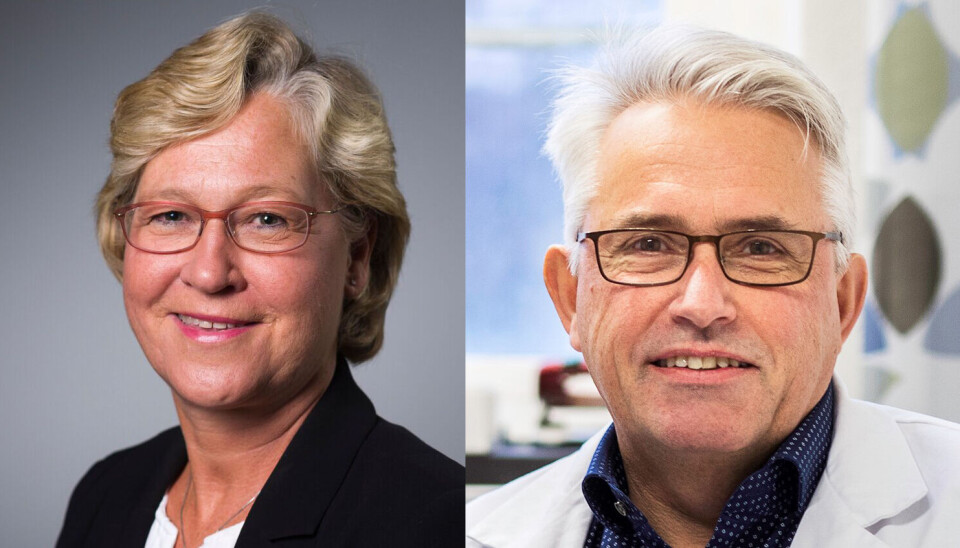 STORE PLANER: MS-forskerne Hanne Harbo og Kjell-Morten Myhr vil bli henholdsvis rektor og viserektor ved Universitetet i Oslo og Universitetet i Bergen.