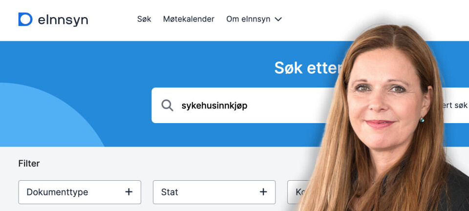 MULIG LOVBRUDD: Helserettsjurist Anne Kjersti Befring er kritisk til Sykehusinnkjøps praksis for innsyn i offentlige dokumenter.