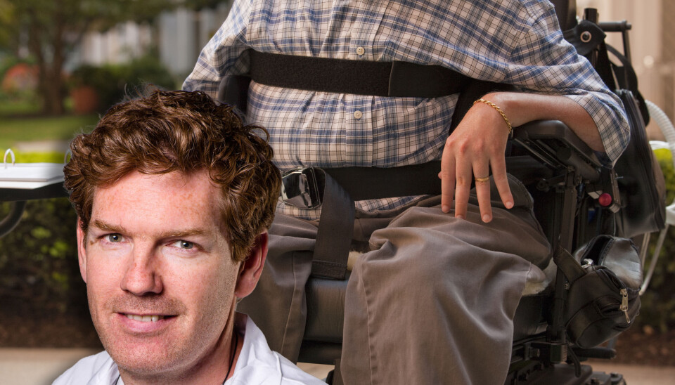 LOVENDE: Sean Wallace, overlege ved OUS, er spent på det kommende behandlingslandskapet for Duchenne muskeldystrofi.