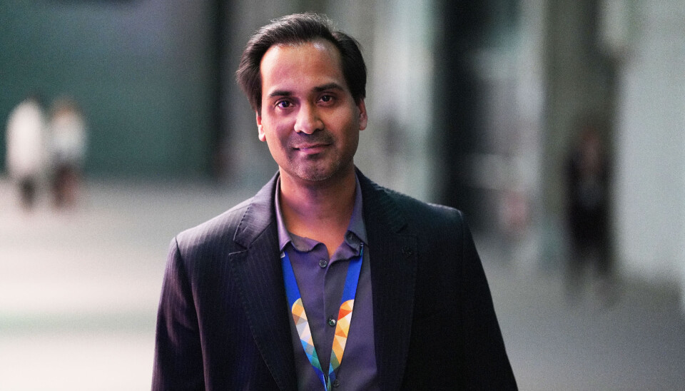 Mohsan Ali Syed, uro-onkolog og overlege ved Akershus universitetssykehus. her avbildet på ESMO 2025 i Berlin.