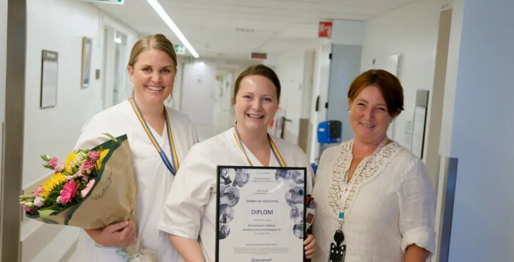 Ahus-avdeling fikk pris: Slik ble de pårørende  dobbelt så fornøyde