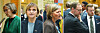 KRITISKE TIL SYKEHUSBUDSJETTET: Fra venstre Kjersti Toppe (Sp), FFOs generalsekretær Lilly Ann Elvestad, Legeforeningens president Anne-Karin Rime, Erlend Svardal Bøe (H) og Kristian August Eilertsen (FrP). De mener budsjettet gir for lite rom til å øke behandlingskapasiteten.